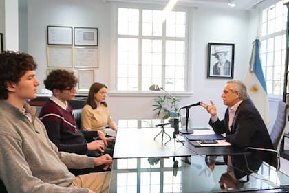 Entrevista a Alberto Fernández en ODN