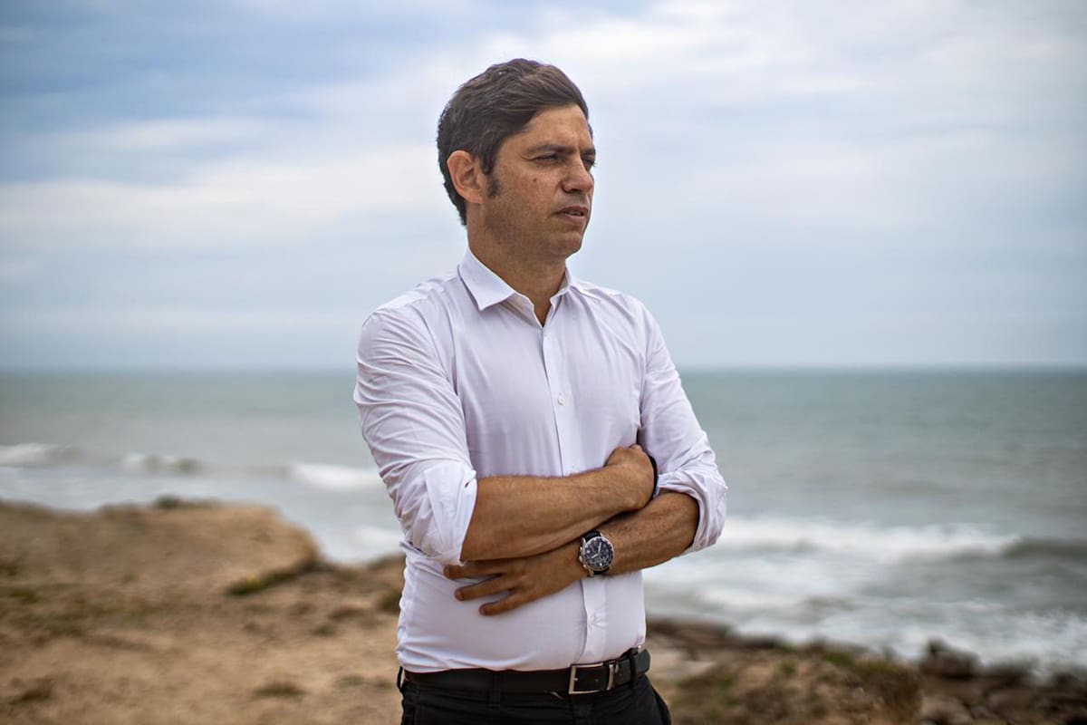 Entrevista a Axel Kicillof, en Mar Chiquita