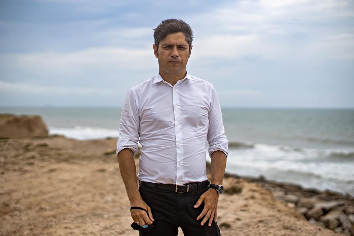 Entrevista a Axel Kicillof, en Mar Chiquita