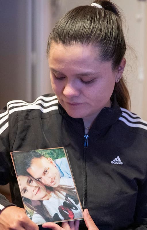 Entrevista a Carolina Zambrano, la viuda de Juan Pablo Roldán, el policía federal asesinado por una persona con problemas psiquiátricos en la esquina del Malba.