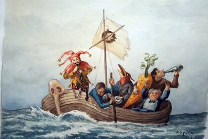 Entrevista a Fermin Eguia en su taller de acuarelas