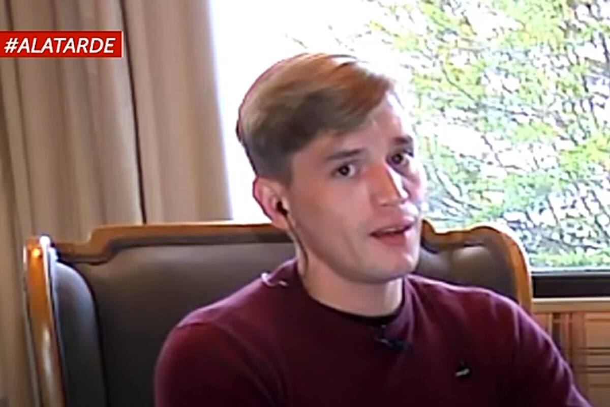 Entrevista a Lucas Benvenuto en A la tarde, por América: Karina Mazzocco hizo la nota desde Ushuaia