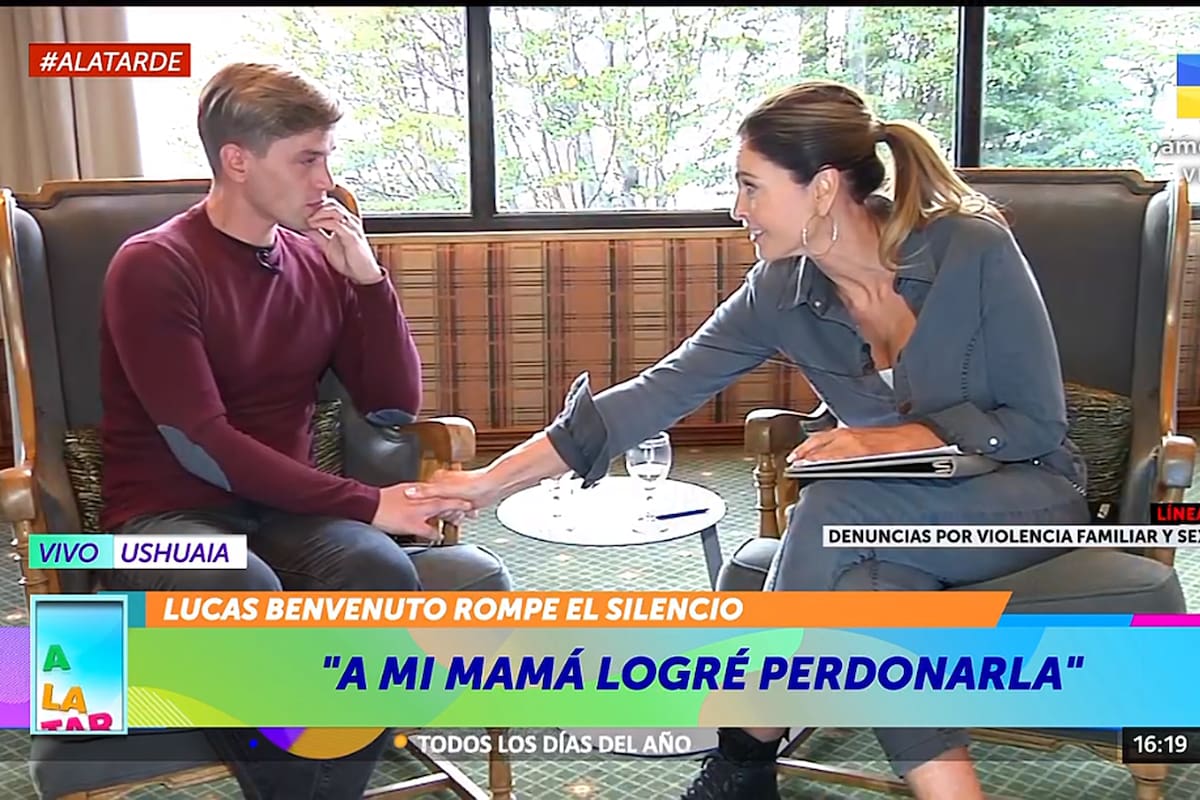 entrevista a Lucas Benvenuto x Karina Mazzoco en America