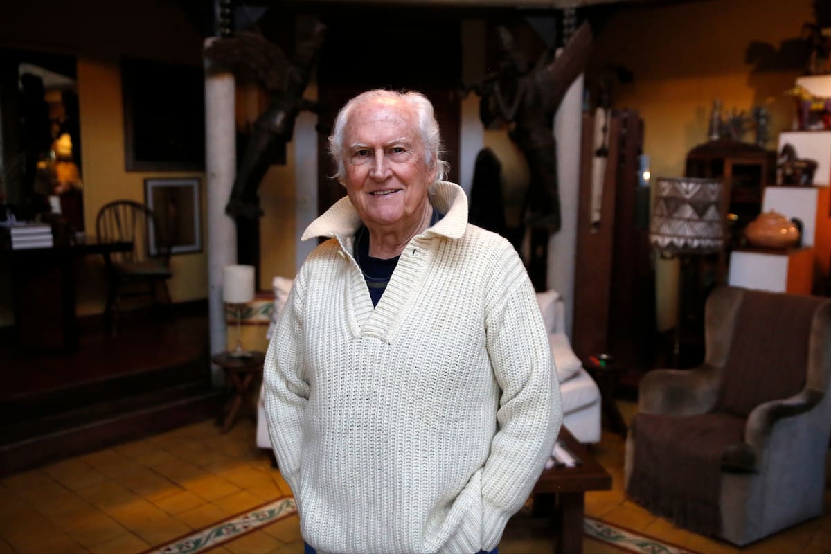 ENTREVISTA A PINO SOLANAS EN SU CASA DE OLIVOS. EL 06_07_2017 FOTO: FABIAN MARELLI