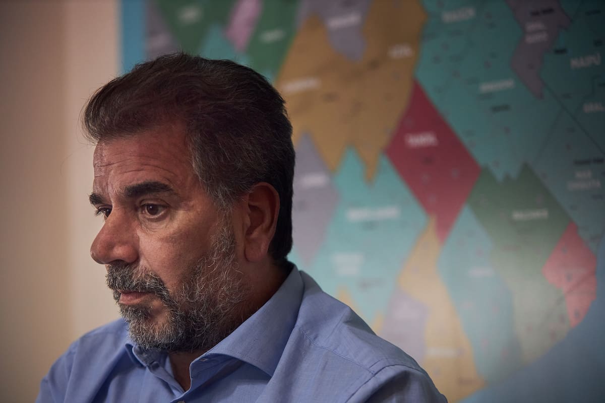 Entrevista con el jefe del bloque del Pro, Cristian Ritondo.