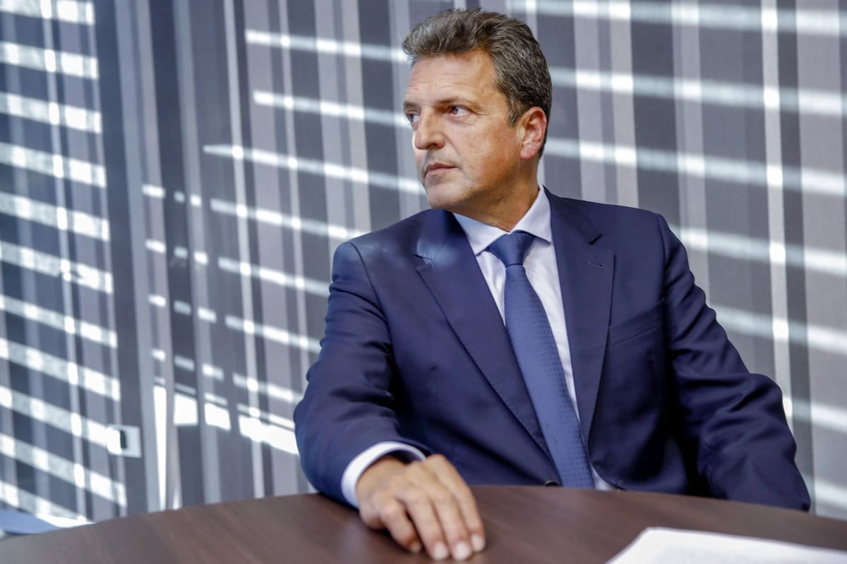 Entrevista con Sergio Massa el 3 de enero de 2019