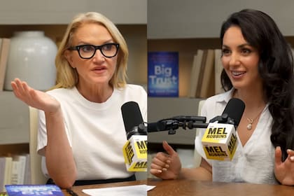 Entrevista de la experta en desarrollo personal Mel Robbins y Shadé Zahrai, doctora en comportamiento organizacional