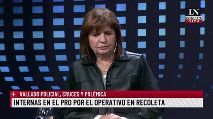 Entrevista de Patricia Bullrich en LN+