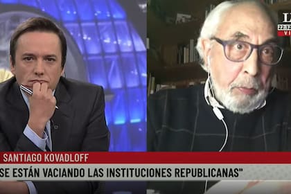 Entrevista de Santiago Kovadloff con José del Río