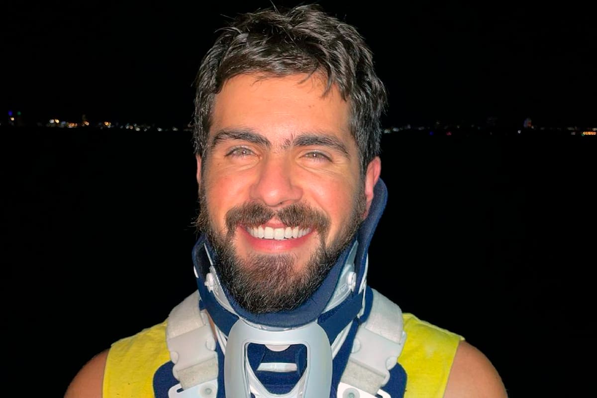 Entrevistado por Ángel de Brito, Fer Vázquez de Rombai se emocionó a enterarse que podrá volver a caminar
