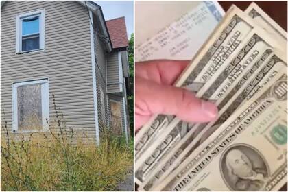 Entró a una casa abandonada y encontró un tesoro inesperado