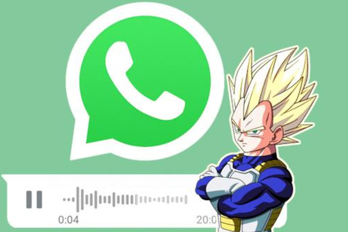 Enviá un audio de WhatsApp con la voz de "Vegeta" de René García
