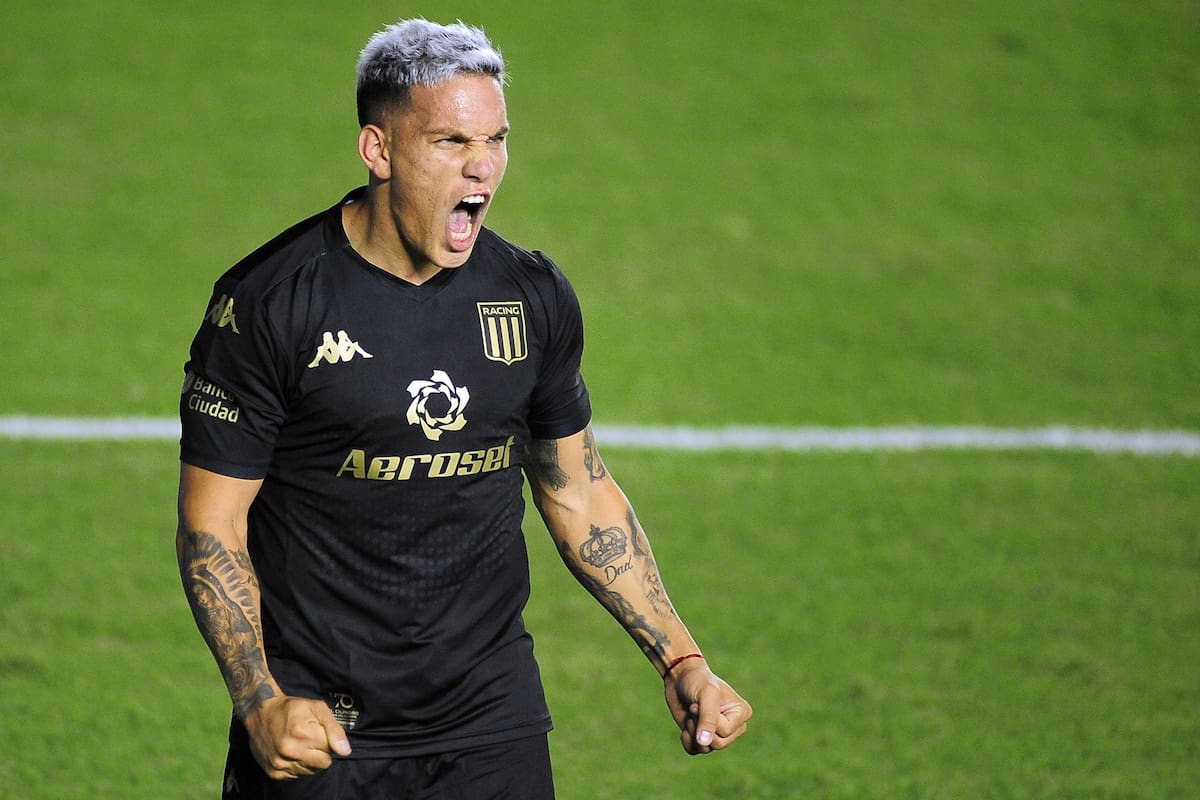 Enzo Copetti, otra vez decisivo en Racing: anotó un gol ante Sportivo Belgrano, por la Copa Argentina.