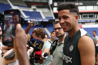 Enzo es uno de los mejores jugadores del torneo, con un gol y tres asistencias