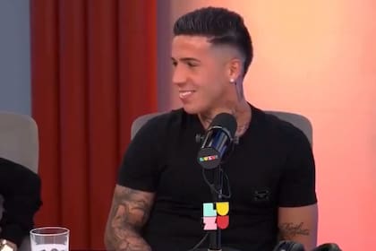 Enzo Fernández dio una entrevista en el programa de streaming "Nadie dice nada"