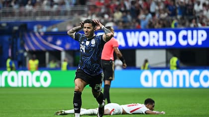 Enzo Fernández empató el partido para la selección argentina ante Inglaterra