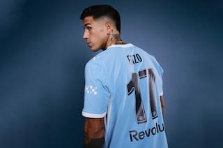 Enzo Fernández, un molde de crack de los pies a la cabeza y de la cabeza a los pies