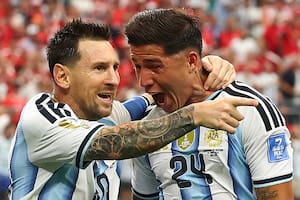 Enzo Fernández reveló la frase que le dijo a Lionel Messi al oído que lo emocionó hasta las lágrimas