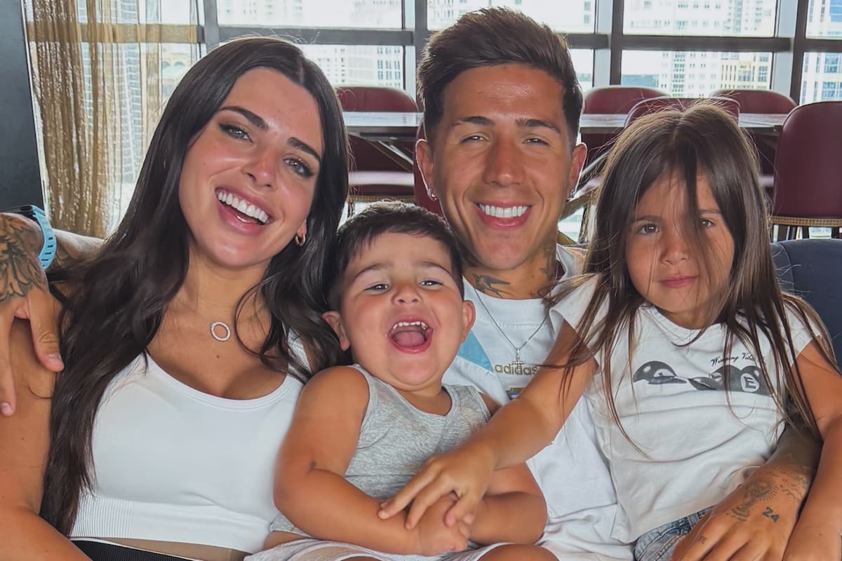 Enzo Fernandez salió en defensa de Valentina Fernandéz tras lo que dijo antes del partido contra Inglaterra (Foto: Instagram @valucervantes)