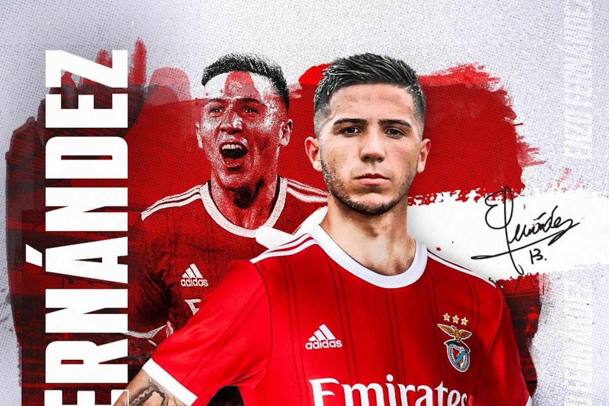 Enzo Fernández tiene su primera experiencia en Europa en Portugal