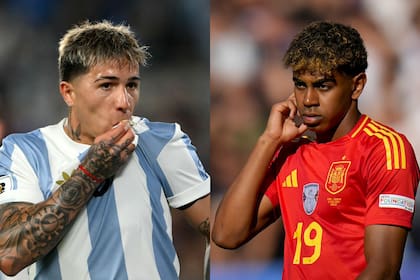 Enzo Fernández y Lamine Yamal, dos de las grandes figuras que tendrá la Finalissima