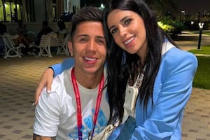 Enzo Fernández y Valentina Cervantes se pusieron de novios en la adolescencia (Foto: Instagram/@valucervantes)