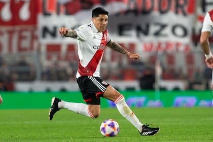 Enzo Pérez será titular en el partido de ida entre River e Inter de Porto Alegre por los octavos de final de la Copa Libertadores