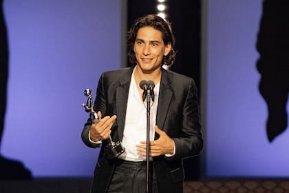 Enzo Vogrincic se quedó con el premio a mejor interpretación masculina en cine