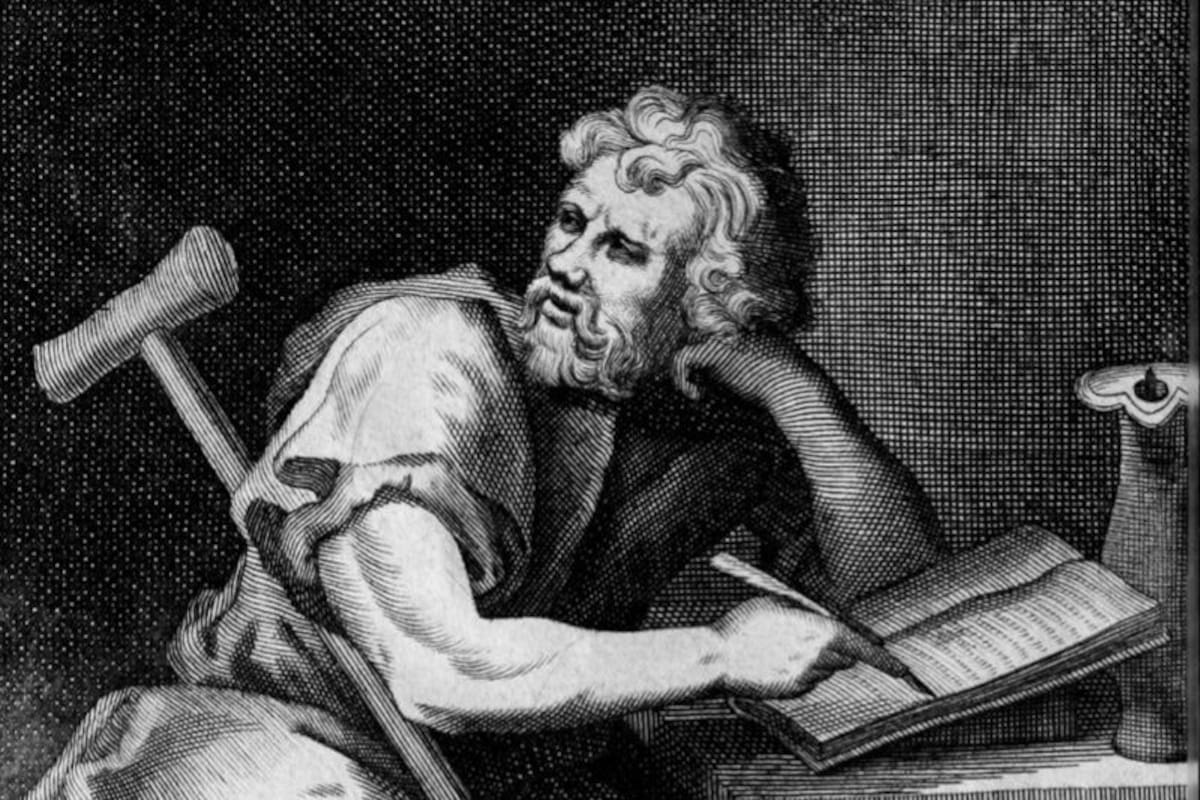 Epicteto (c. 50-c. 135 d. C.) fue un esclavo de Epafrodito que logró instruirse y así conseguir su libertad, que le permitió dejar plasmadas grandes ideas sobre la vida