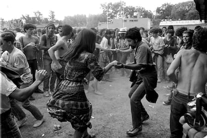 1982. El que hasta aquí fue el último B. A. Rock, en Obras, al aire libre