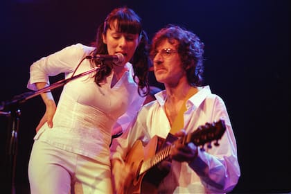 Epumer, junto a Charly García en 1999