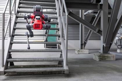 Equipped with Velodyne Lidar’s Puck™ sensors, ANYbotics’ four-legged robot ANYmal performs inspection and monitoring tasks in challenging industrial terrains such as mining and minerals, oil and gas, chemicals, energy and construction. (Photo: ANYbotics)