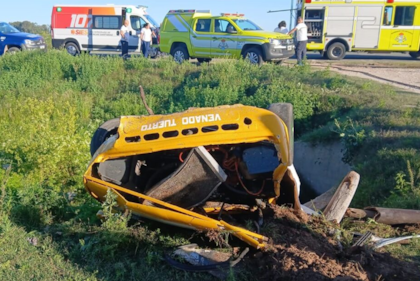 Era un piloto local de Venado Tuerto, se despistó mientras practicaba con su auto de carreras y falleció