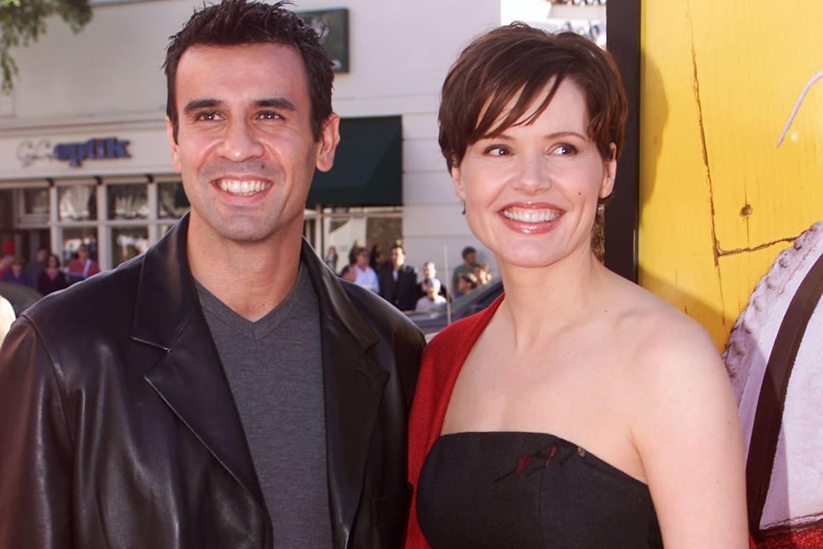Eramos tan felices... Geena Davis y su ex, en los primeros años de la pareja