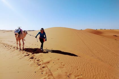 Erg Chebbi es uno de los erg del Sahara en Marruecos.