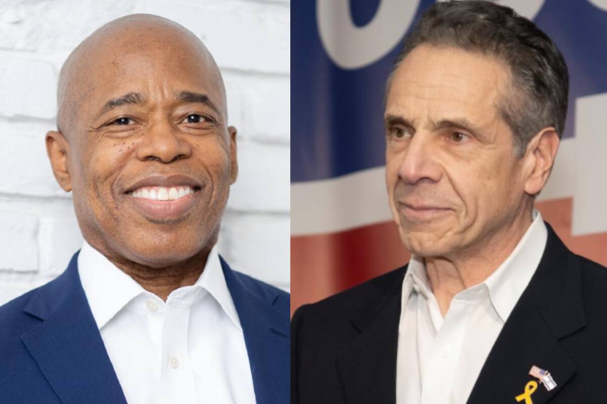 Eric Adams se bajó de la carrera por Nueva York y Cuomo consideró que tiene tiempo para tener un resultado favorable