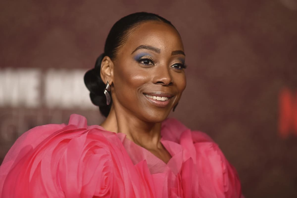 Erica Ash en la premiere de "Un fantasma suelto por casa" en Los Ángeles, Estados Unidos, el 22 de febrero de 2023 (Richard Shotwell/Invision/AP, File)