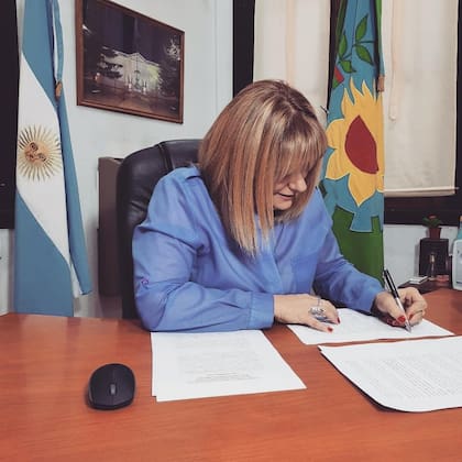 Erika Revilla, intendente de General Arenales
