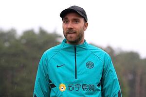Eriksen volvió a formar parte de un entrenamiento de fútbol