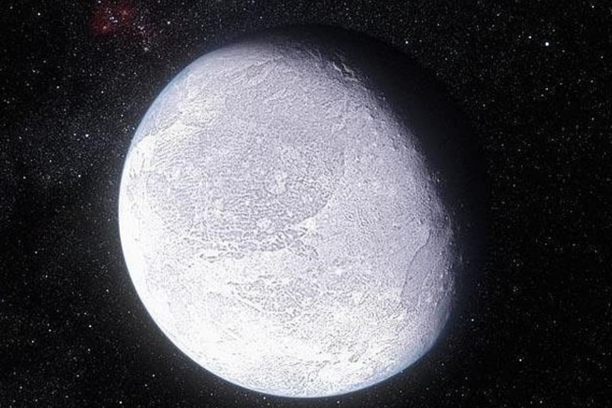 Eris se encuentra a unos 14.500 millones de kilómetros de distancia del Sol