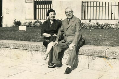 Erlinda Gilgorry, la visionaria que fundó Fahoma, y su marido, Jaime Roffe, de origen marroquí.