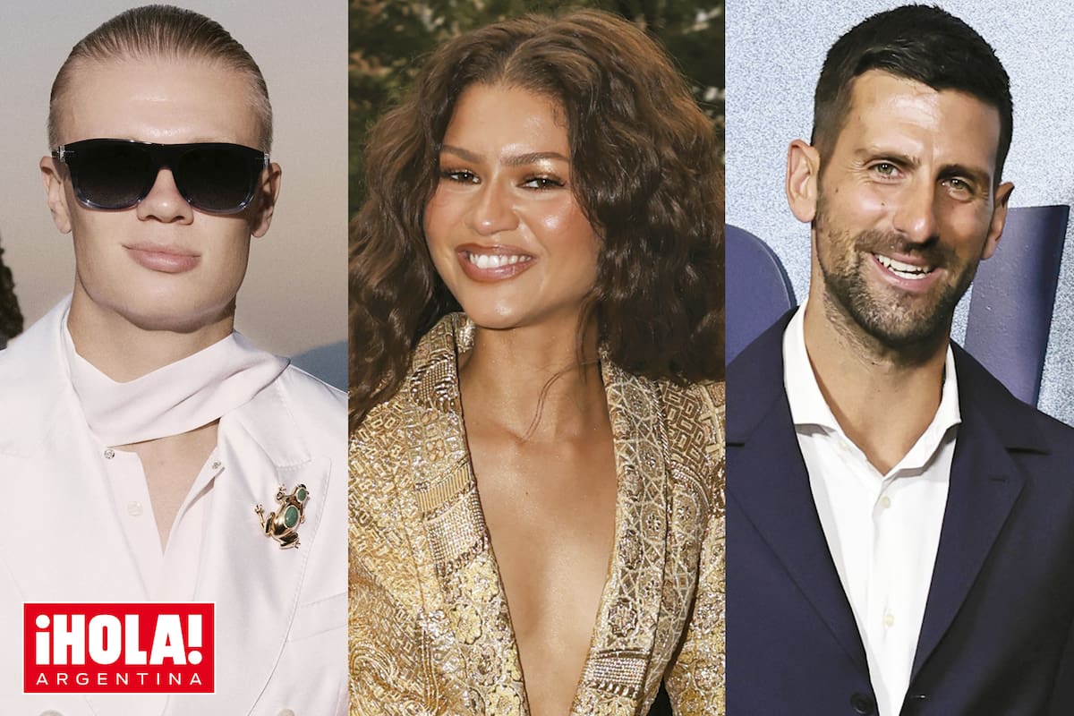 Erling Haaland (26), Zendaya (29) y Novak Djokovic (39)