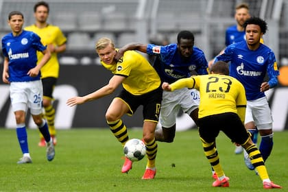 Erling Haaland, el joven delantero que tiene Borussia Dortmund que ya tiene 28 goles en 22 partidos disputados desde su llegada al club