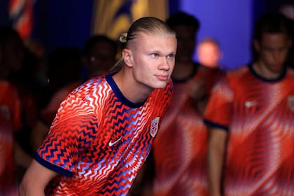 Erling Haaland es la gran estrella de Noruega, que quiere dar el golpe en el Mundial 2026