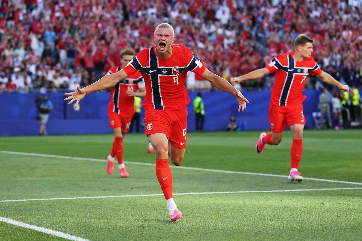 Erling Haaland marcó dos goles y provocó otro en el 4-1 de Noruega sobre Irak en el regreso de la selección nórdica a los Mundiales