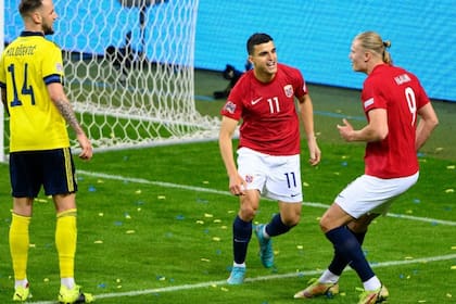 Erling Haaland, seleccionado de Noruega, denunció que fue víctima de graves insultos de parte de Milosevic, futbolista sueco