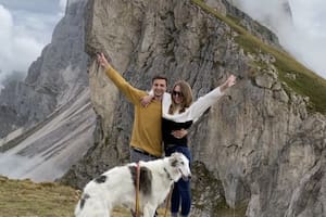 Ernestas Tyminas y Darina Karpitskaya decidieron dejar todo y convertirse en una auténtica pareja de mochileros