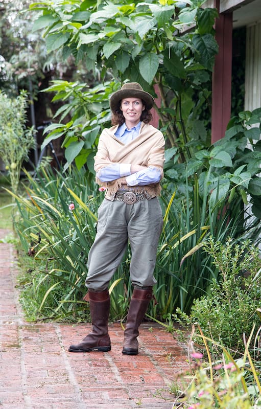 Ernestina Anchorena es una paisajista, productora ganadera y amante del paisaje argentino