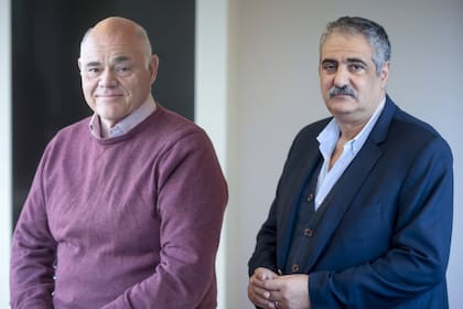 Ernesto Ambrosetti y Daniel Asseff, extécnicos de la Sociedad Rural Argentina (SRA) y Coninagro, respectivamente, durante el conflicto por la 125