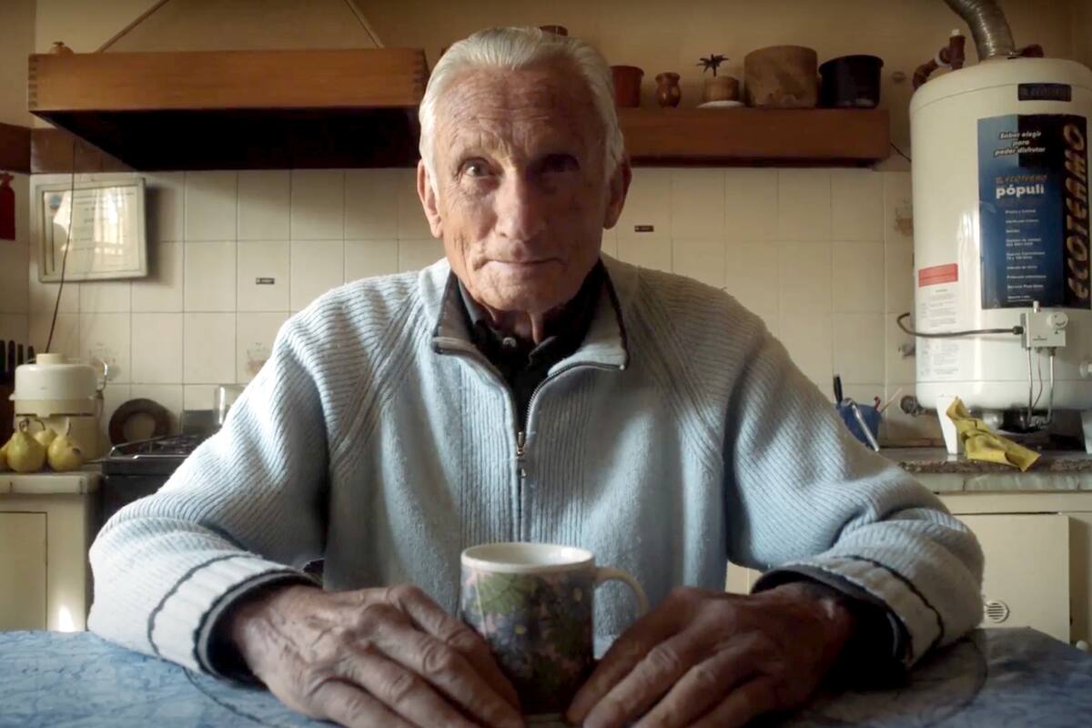 Ernesto Marziani nació en Mendoza en 1924; grabó un podcast para contar su vida